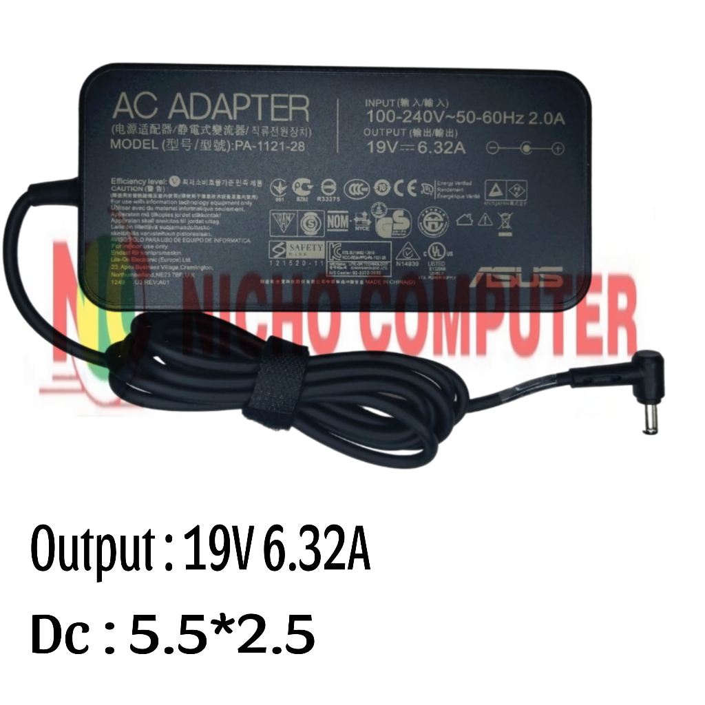 ADAPTOR ASUS GAMING X550IU X550IK X550I X550V X550VX X550WE