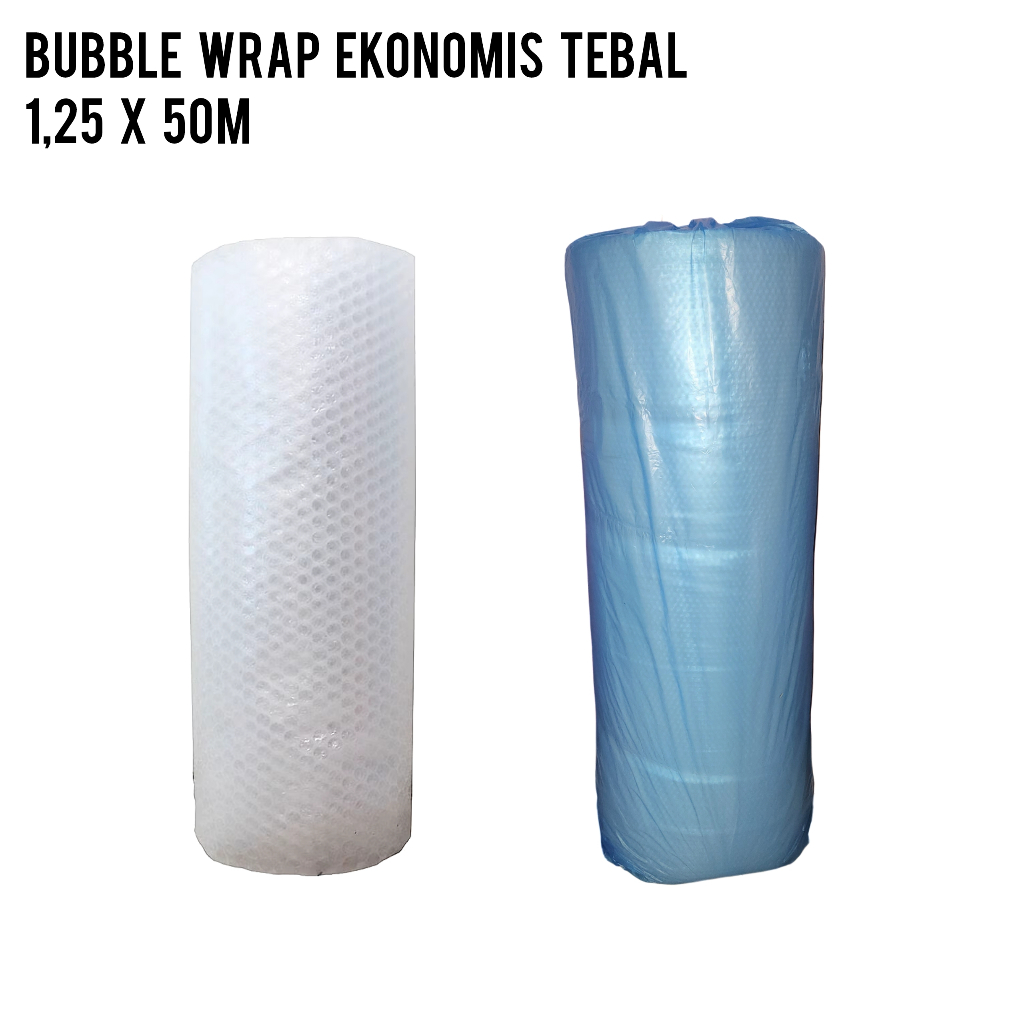 

Bubble Wrap 125cm x 50m Plastik Buble 1,25m x 50 meter Bungkus Plastik