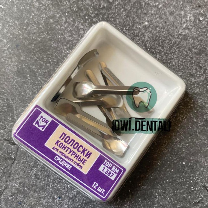 Diskon anterior proximal matrix strip matriks gigi depan