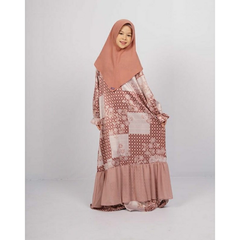 Baju muslim gamis anak  terbaru Elzatta sarimbit mailera anak terbaru elzatta