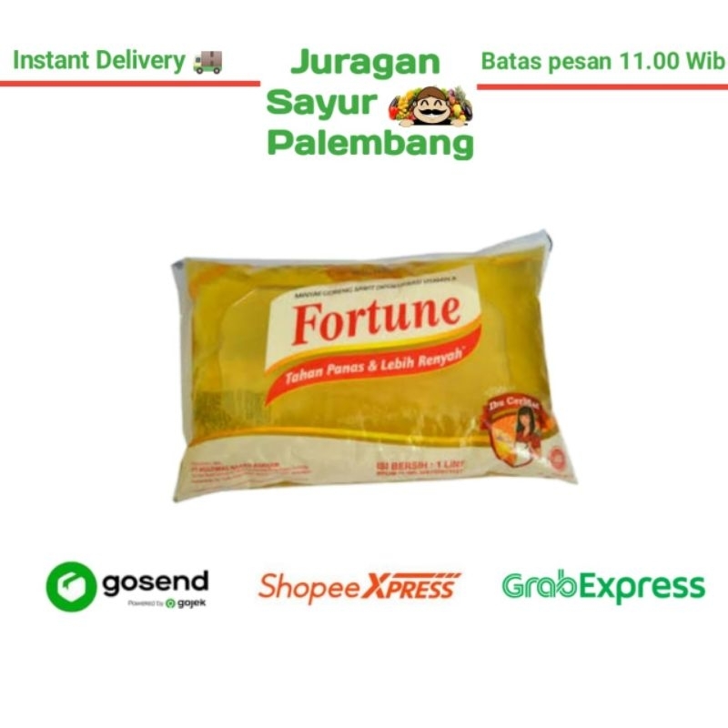 

Minyak Fortune 1 liter - Juragan Sayur Palembang