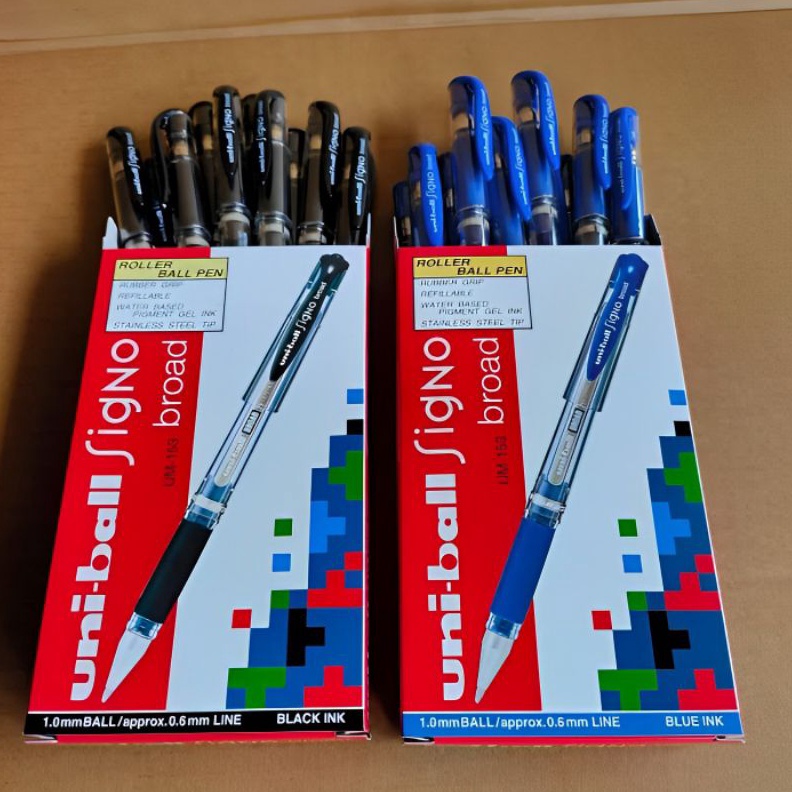 

Ready Stok PULPEN UNIBALL SIGNO UM153 1PAK12PCS