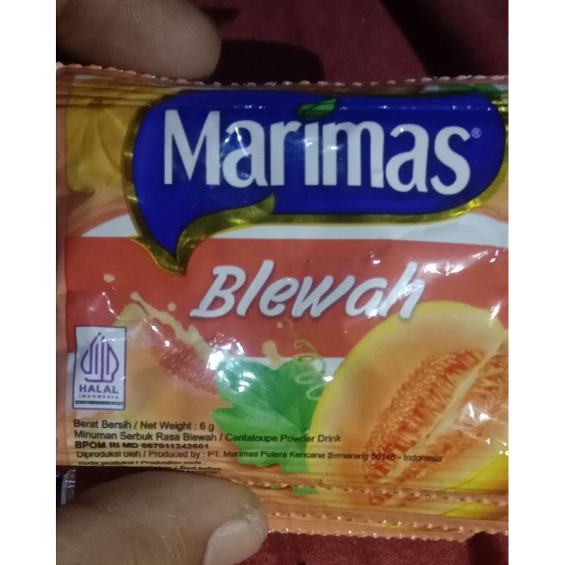 

MARIMAS RASA BLEWAH 1RENCENG ISI 10PCS