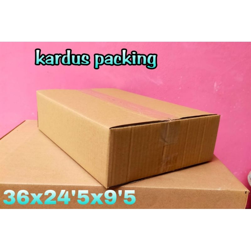 

kardus packing UK 36x24x9'5 kardus besar kardus polos