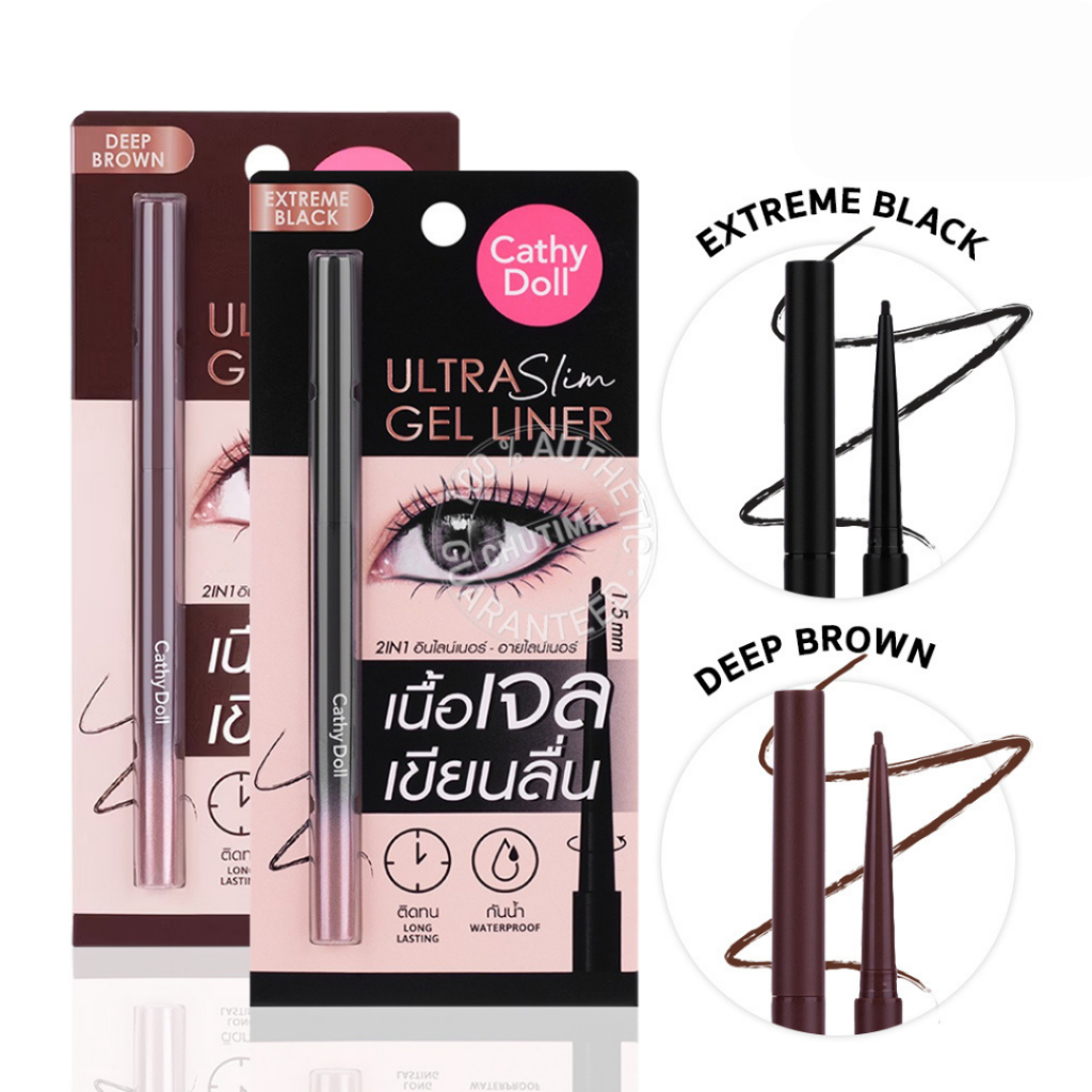 Cathy Doll Ultra Slim Gel Liner Eyeliner Waterproof