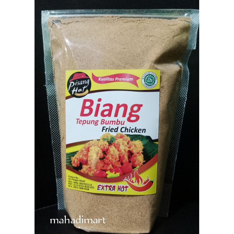 

biang tepung bumbu EXTRA HOT ayam goreng fried chicken 1kg