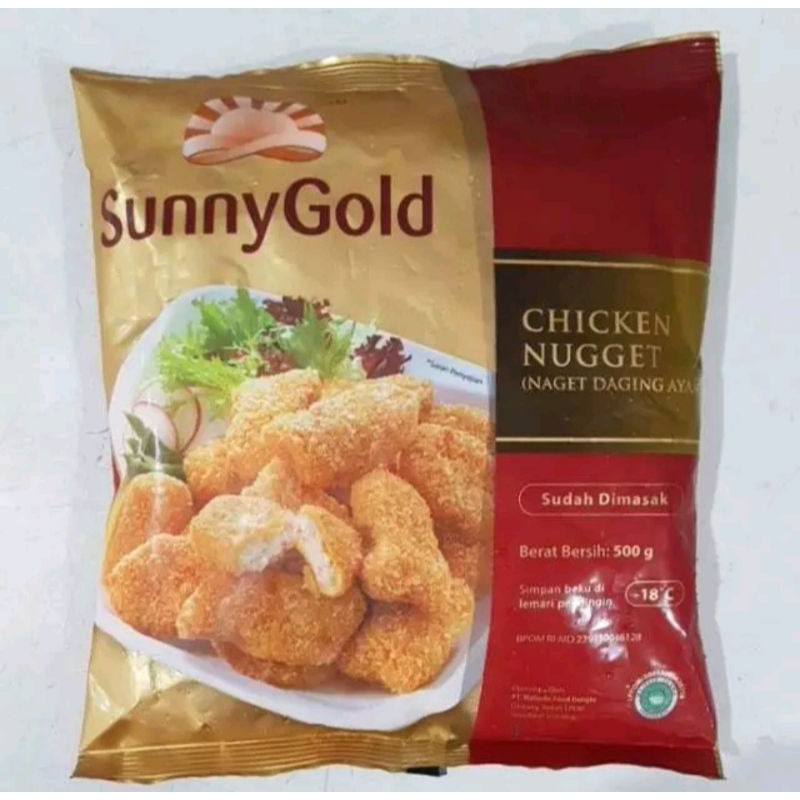 

SUNNYGOLD CHICKEN NUGGET 500g