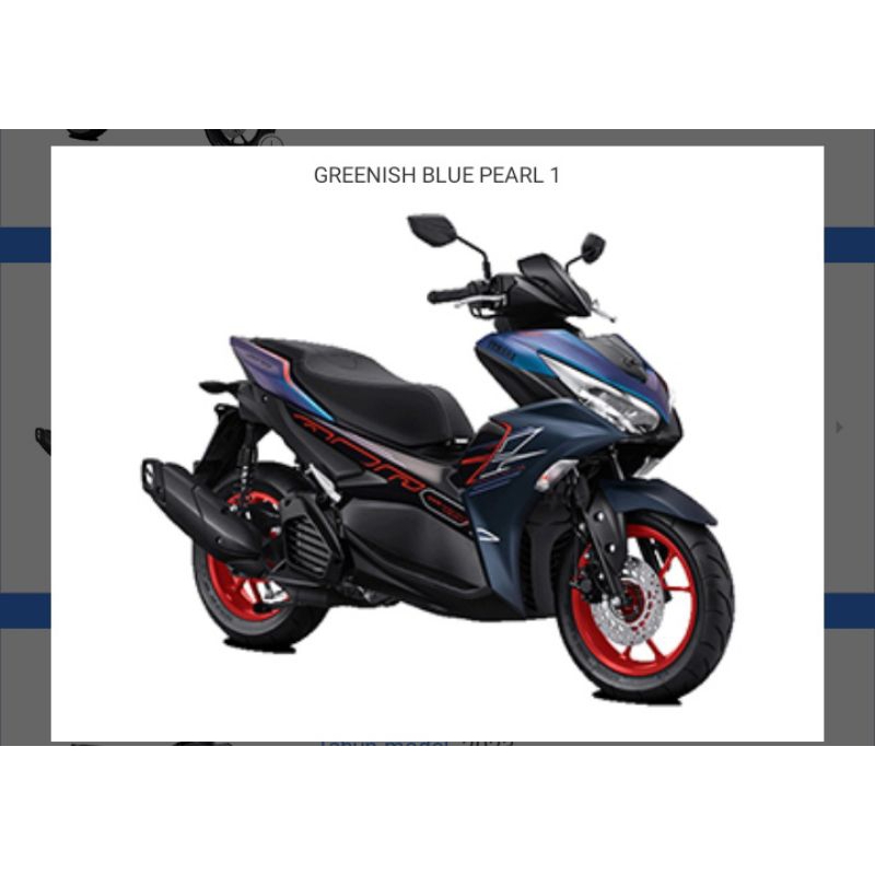 Custom Order Part Body Aerox 155 New Connected Cyber City