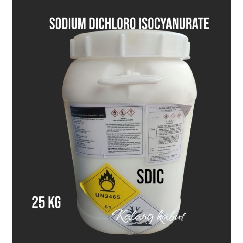 SDIC - sdic - Sodium dichloro isocyanurate