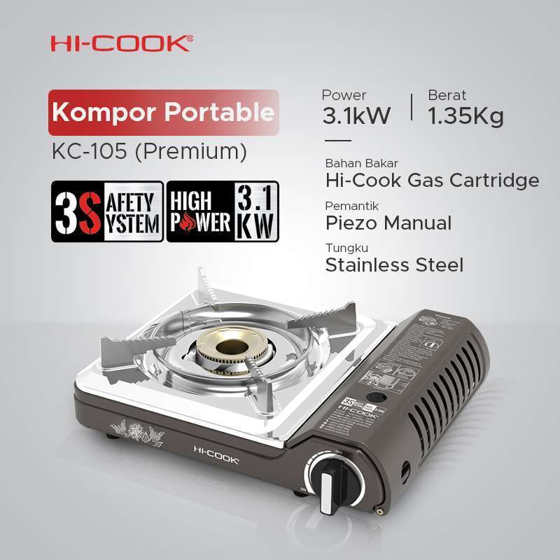 Hi-Cook Kompor Portabel Tipe KC-105