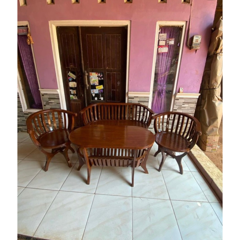 kursi teras set kursi teras set kursi teras mangkok kayu jati