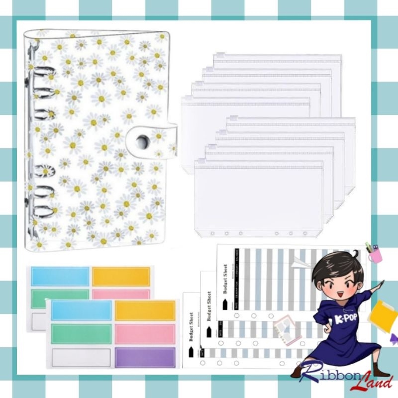 

Stok terbaru A6 Set Lengkap Binder DAISY REGULER Transparan Nabung Pemula Hemat Murah