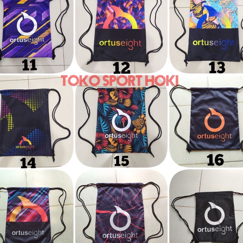 Diskon Tas serut Ortuseight Tas serut Pria Tas sepatu Olahraga futsal bola tas ransel tas gendong ta