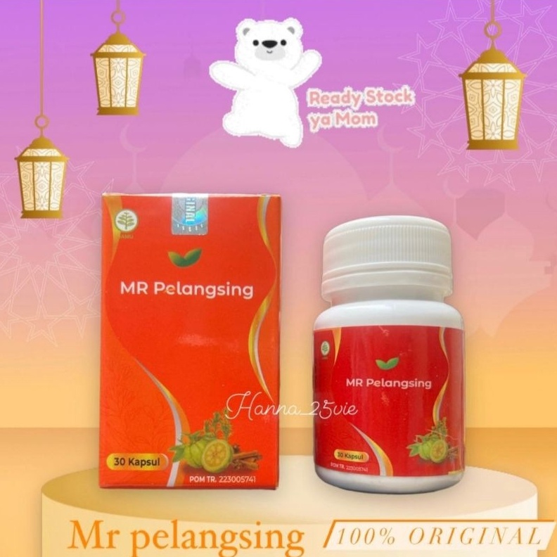 1212 FLASH SALE Mr original  pelangsing MR BPOM  pelangsing MR