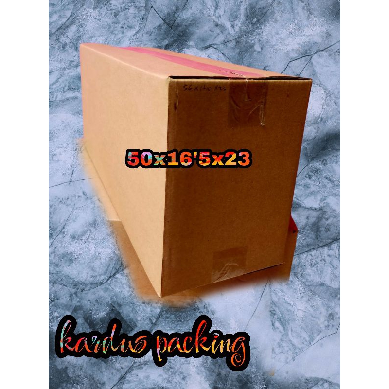 

kardus packing UK 56x16'5x23 kardus polos kardus kecil kardus besar