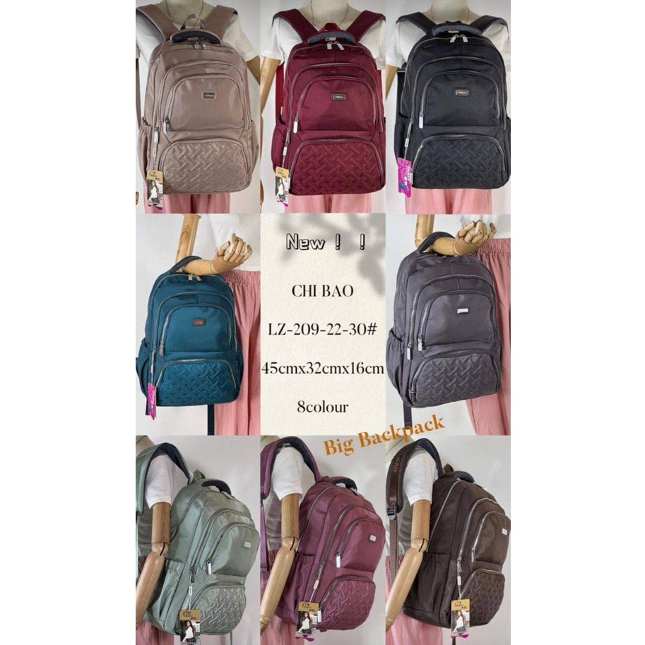 TERLARIS BRANDS FESTIVAL Tas Ransel Chibao 2922 Size Jumbo Muat Laptop Tas Chibao Tas Ransel Laptop 