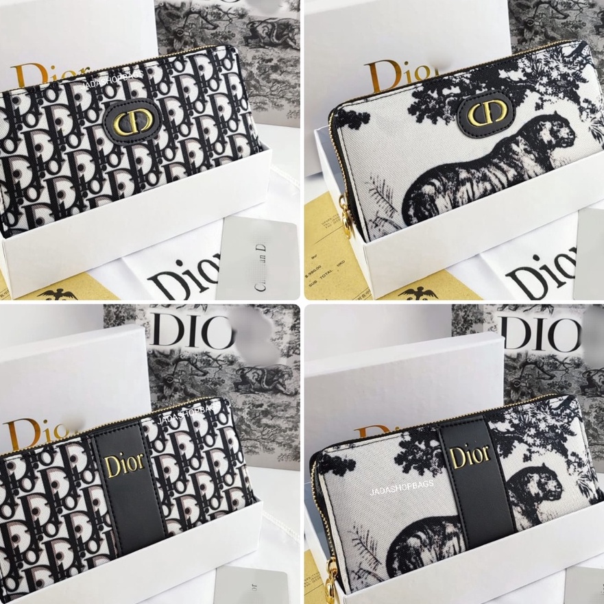 Diskon Dompet Panjang IMPORT Dapet BOX Dior Import FULLSET FREE Paperbag cover BILL Serti NAGITABAGS