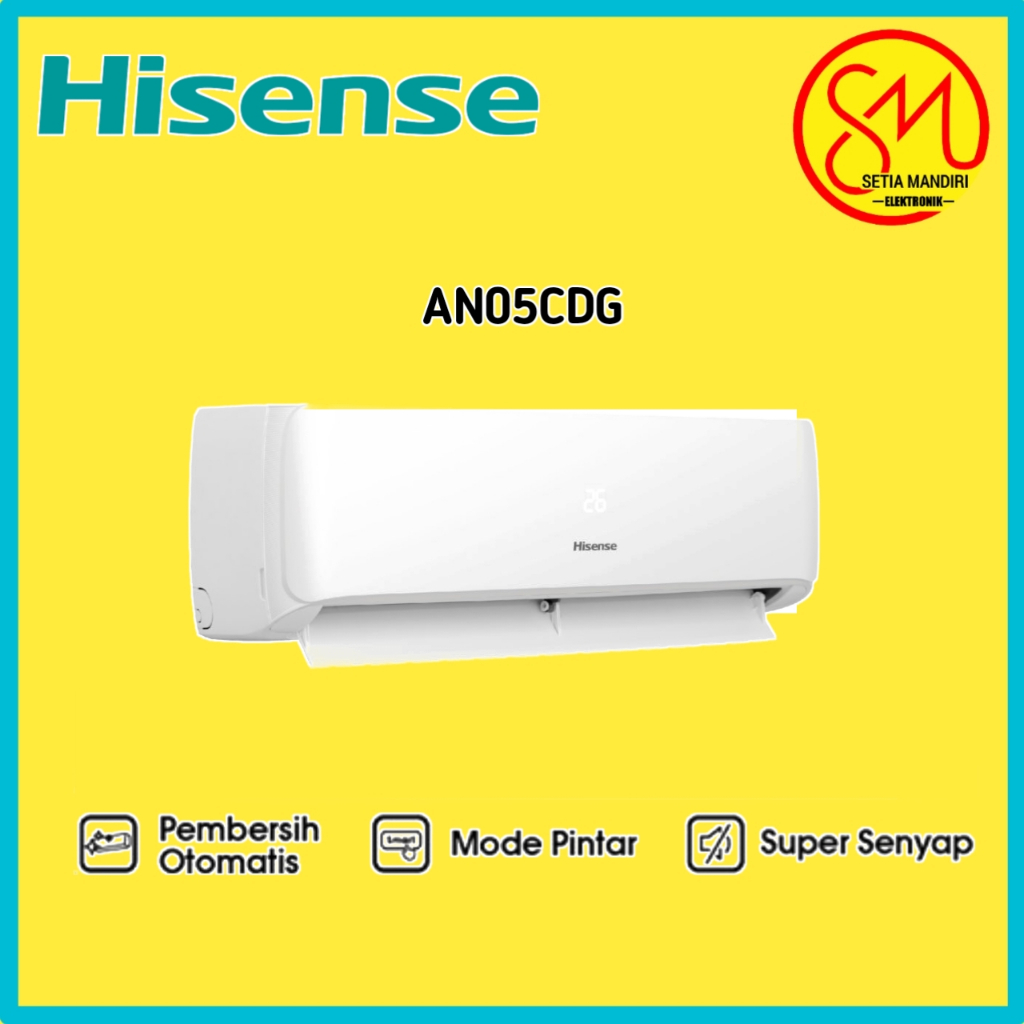 AC HISENSE 1/2 PK AN 05 CDG AC HISENSE 0.5 PK