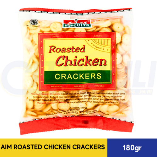 

AIM ROASTED CHICKEN CRACKERS 180gr