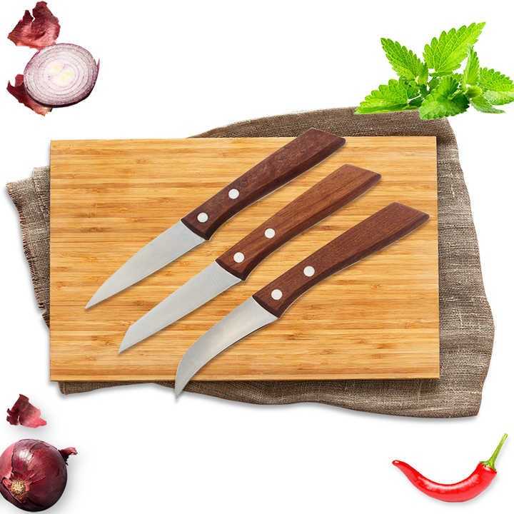 MURAH 3pcs Pisau Ukir Buah, Sayur, Garnis / Fruit Carving Knife