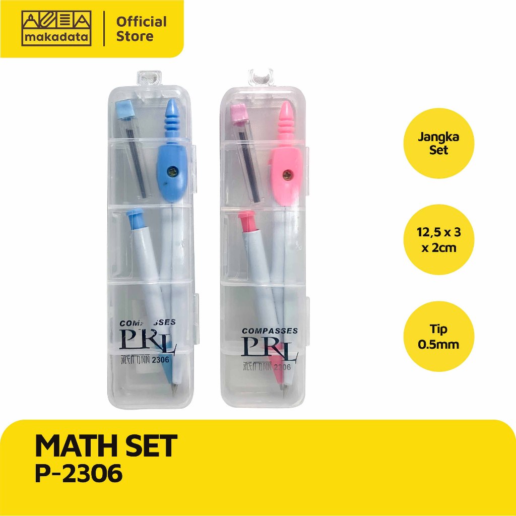 

MATH SET P-2306 | PAKET JANGKA PENGARIS BUSUR MURAH