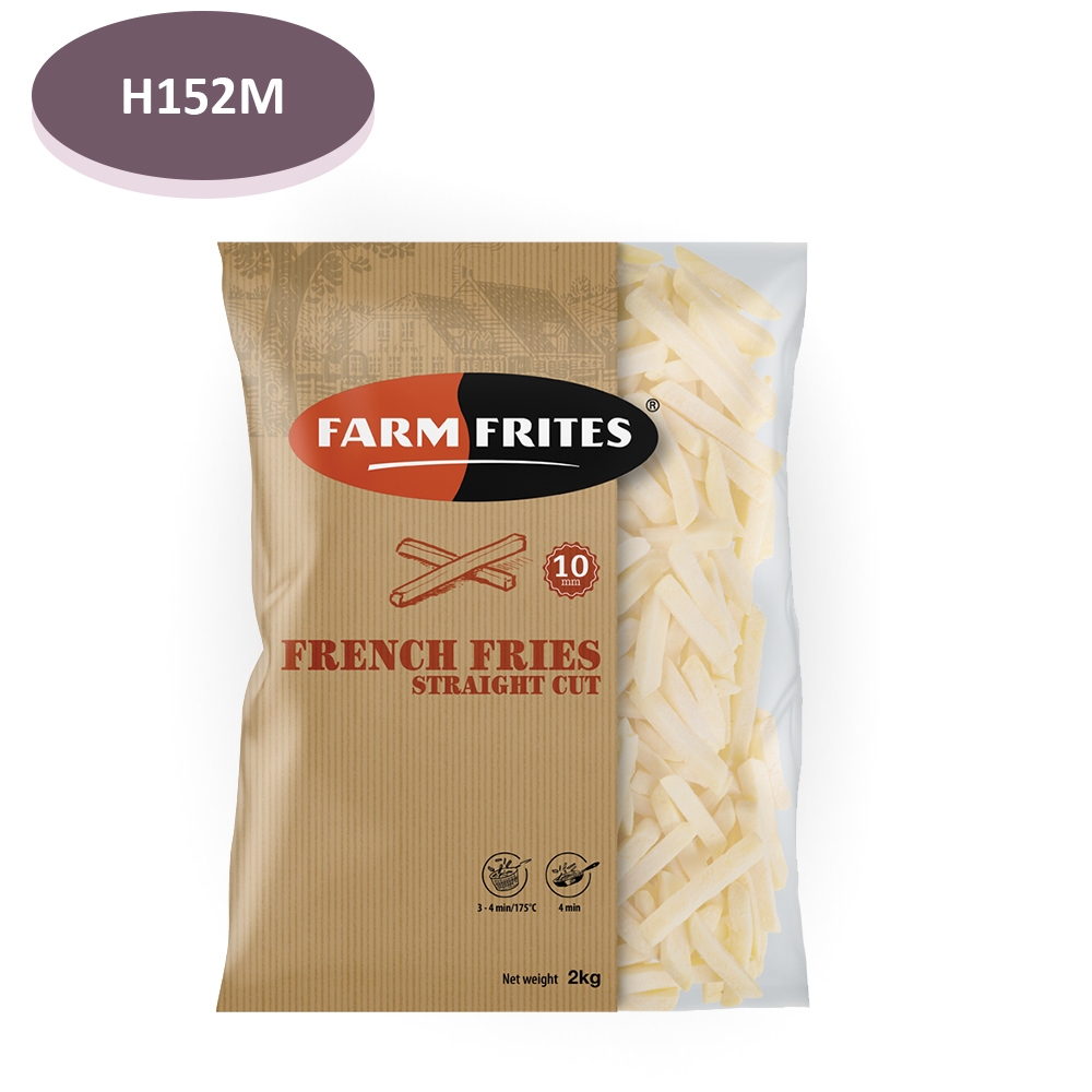 

Farm Frites Fries Straight Cut Kentang Goreng Premium 10MM 2Kg