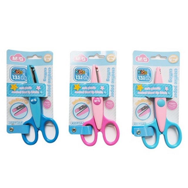 

M&G Gunting Fancy Lucu Model Gerigi / Kids Creative Craft Scissors 13.5mm - ASS913A4