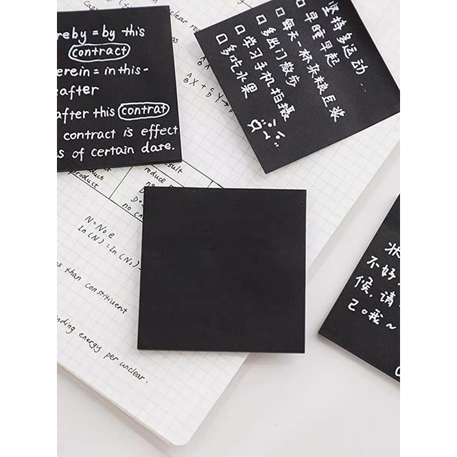 

M&G 3x3 HITAM Color Sticky Notes 60 sheets 76x76mm