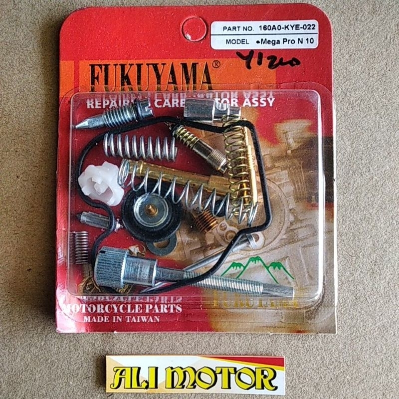Repairkit isi karburator megapro new mono 160A0-KYE-022 ori FUKUYAMA
