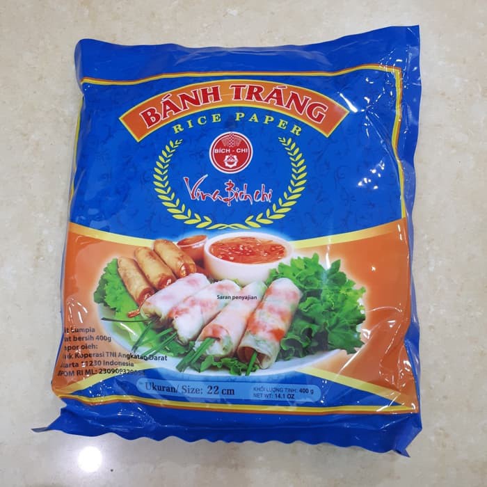 

COD Rice Paper Vietnam Banh Trang BichChi Kulit Lumpia Bantrang Banhtrang Ban Trang Asli Vietnam buruan
