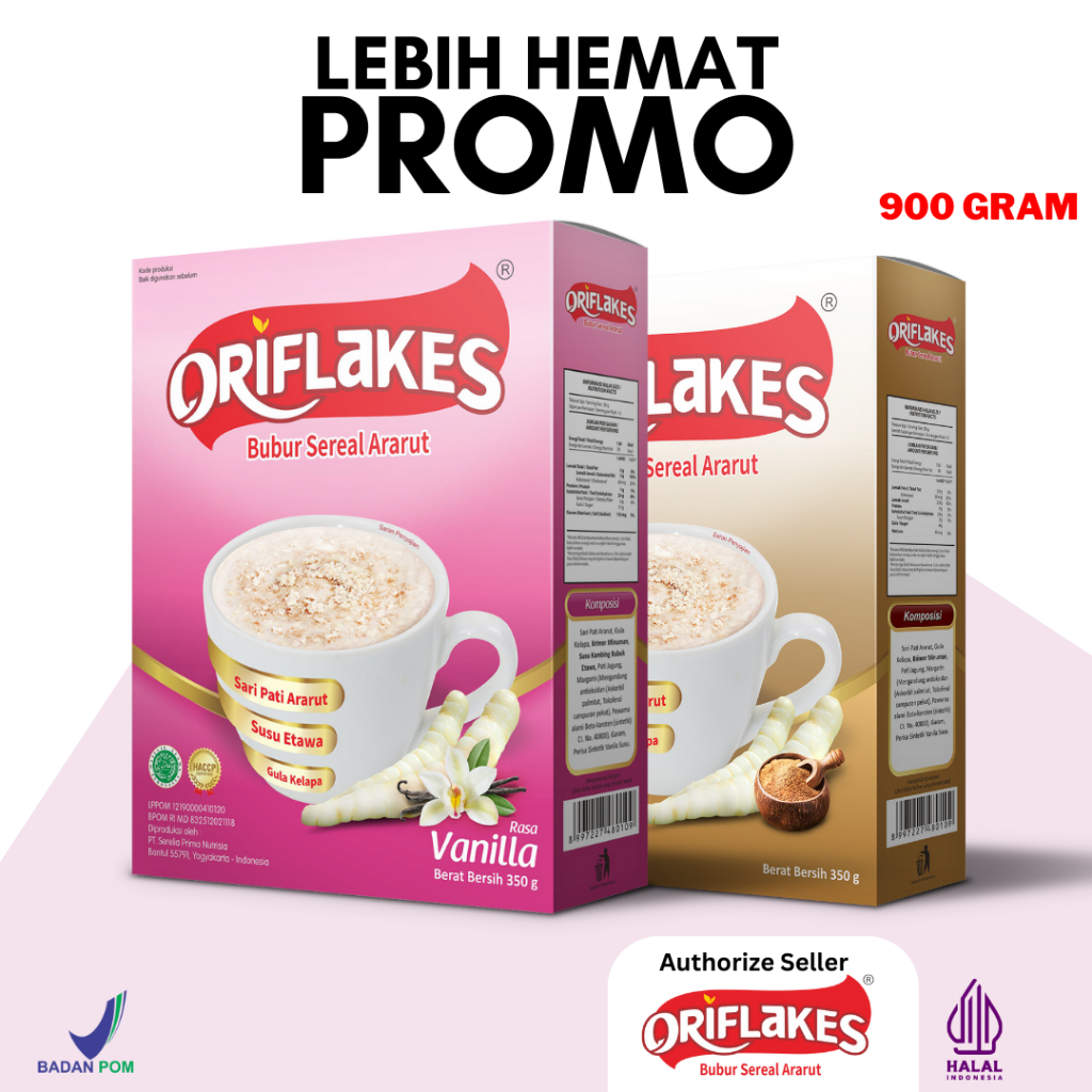 

Oriflakes Asam Lambung dan Maag 350 gr Vanilla