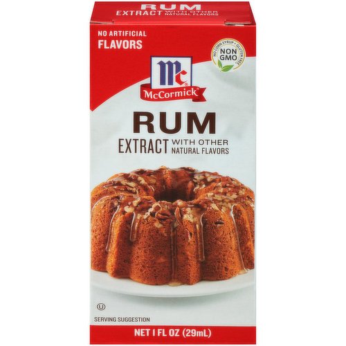 

McCormick Rum Flavor Extract Saus Rhum Pastry Baking Cake Bahan Perasa Kue USA