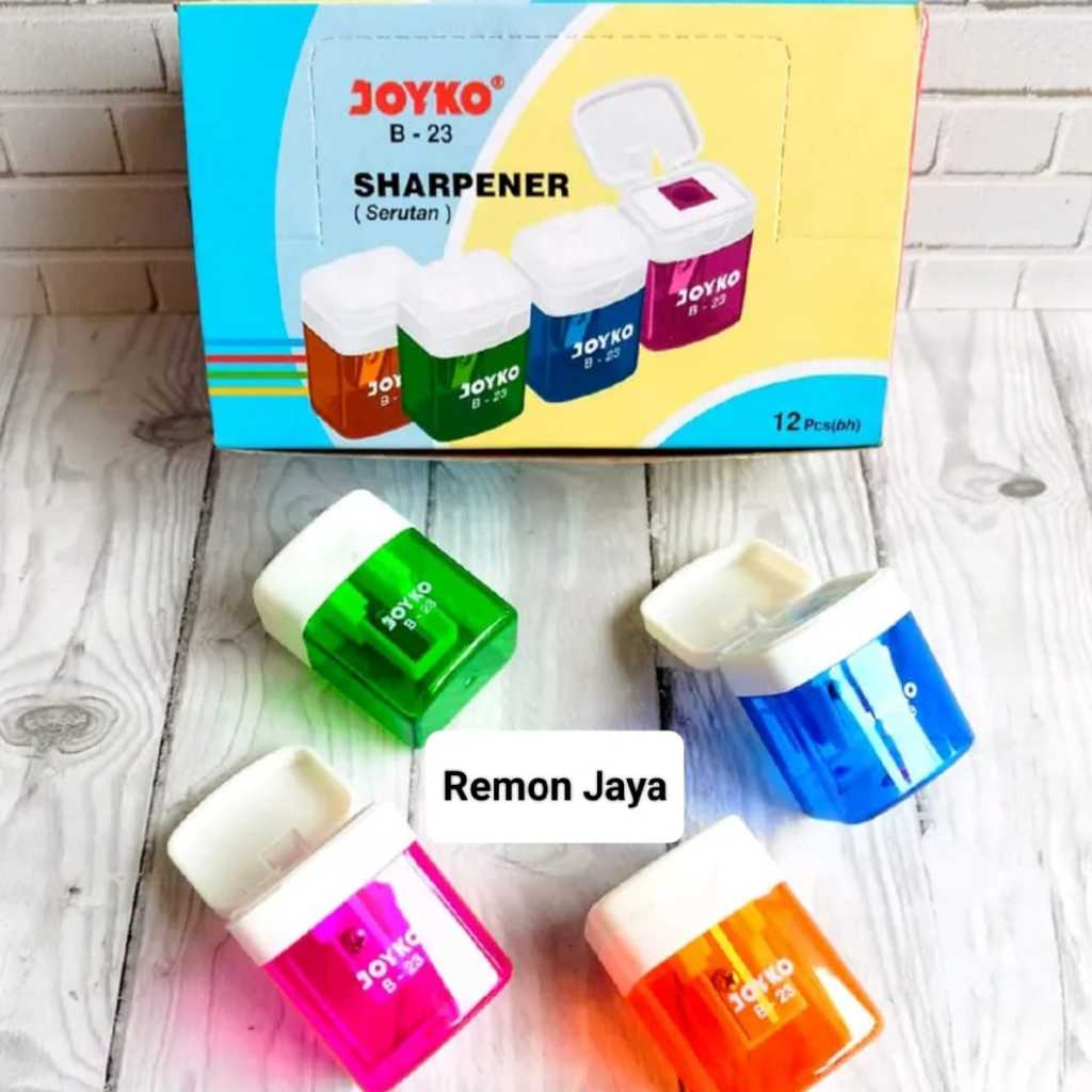 

RAUTAN PENSIL JOYKO B-23 SHARPENER (ISI 6 PCS)