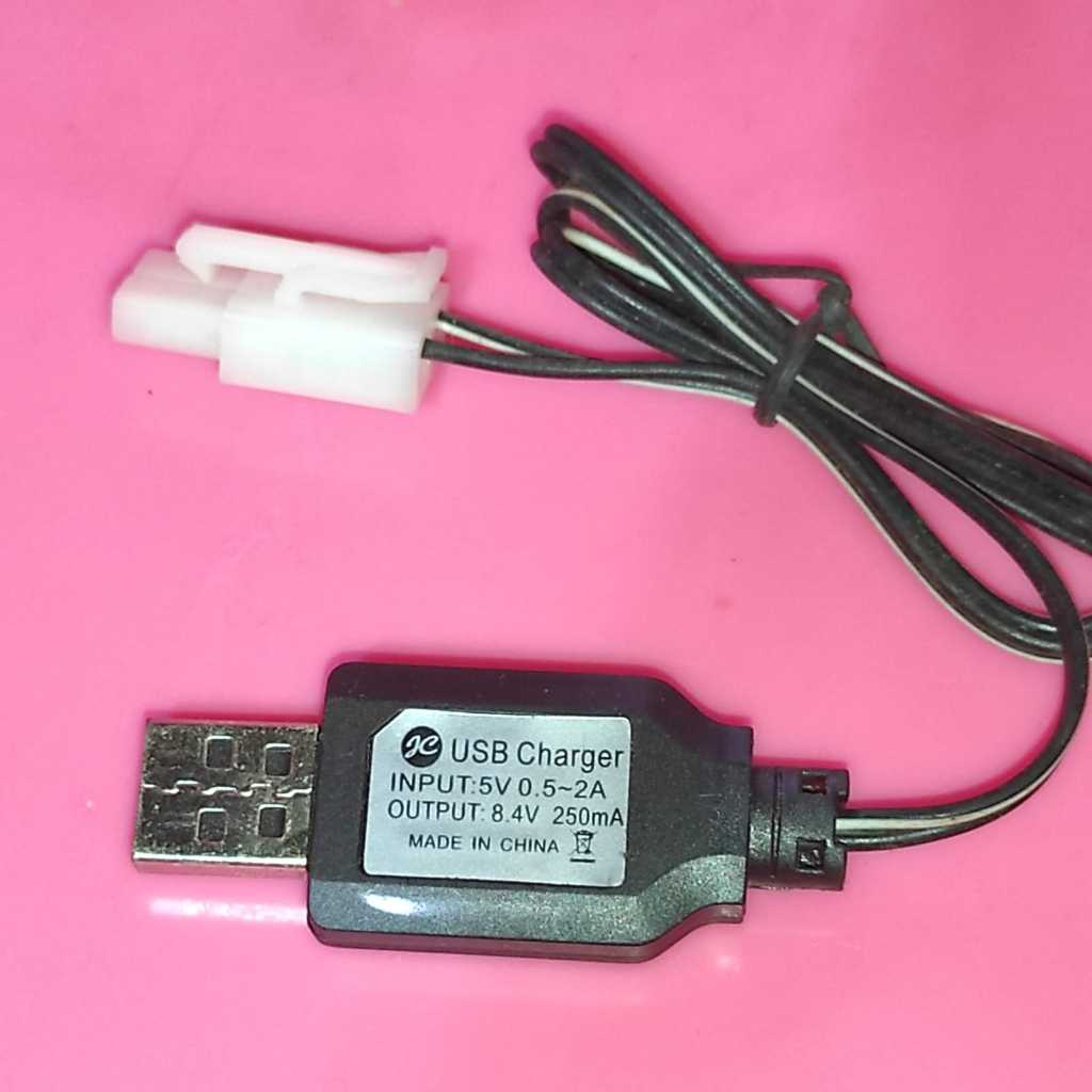 USB Battery Charger NImh 7,2v - 8,4v