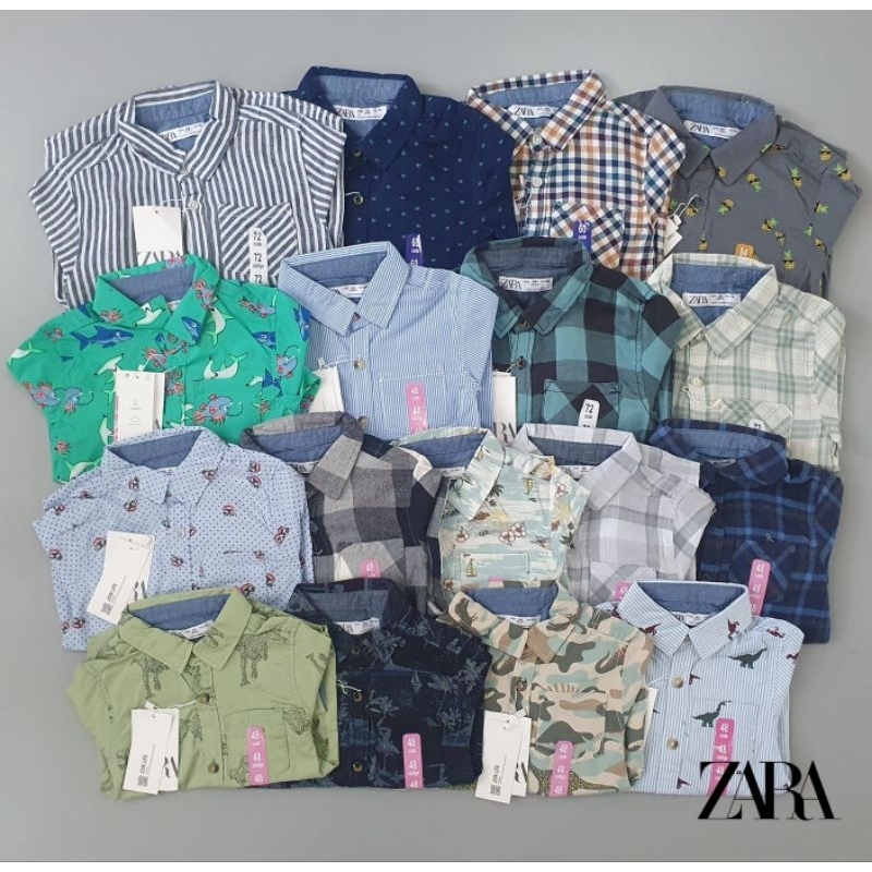 (COD) Kemeja Zara Anak Laki Laki 2