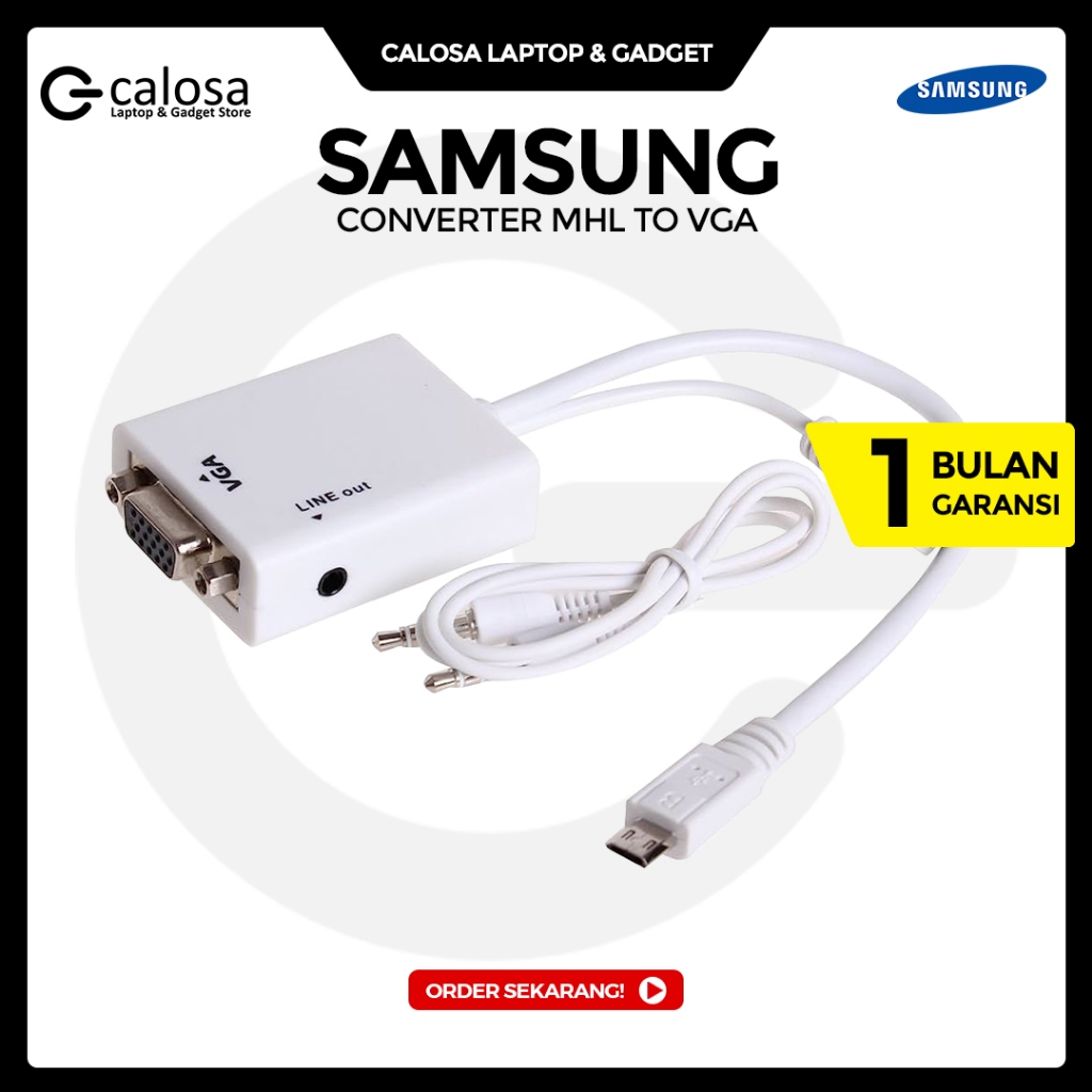 CONVERTER MHL TO VGA FOR SAMSUNG HIGH QUALITY ORIGINAL