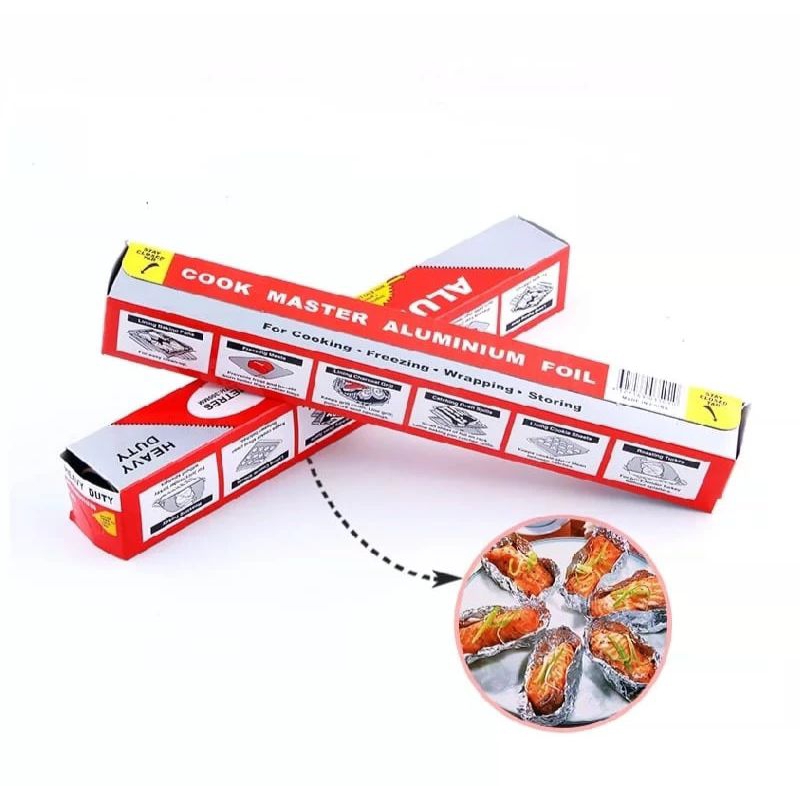 ALUMINIUM FOIL ROLL UNTUK MAKANAN / ALUMINIUM FOIL HEAVY DUTY