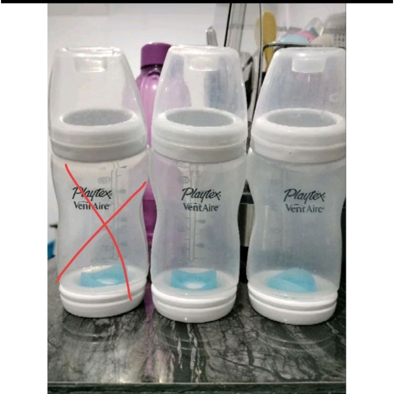 Preloved 2 Pc botol susu Playtex