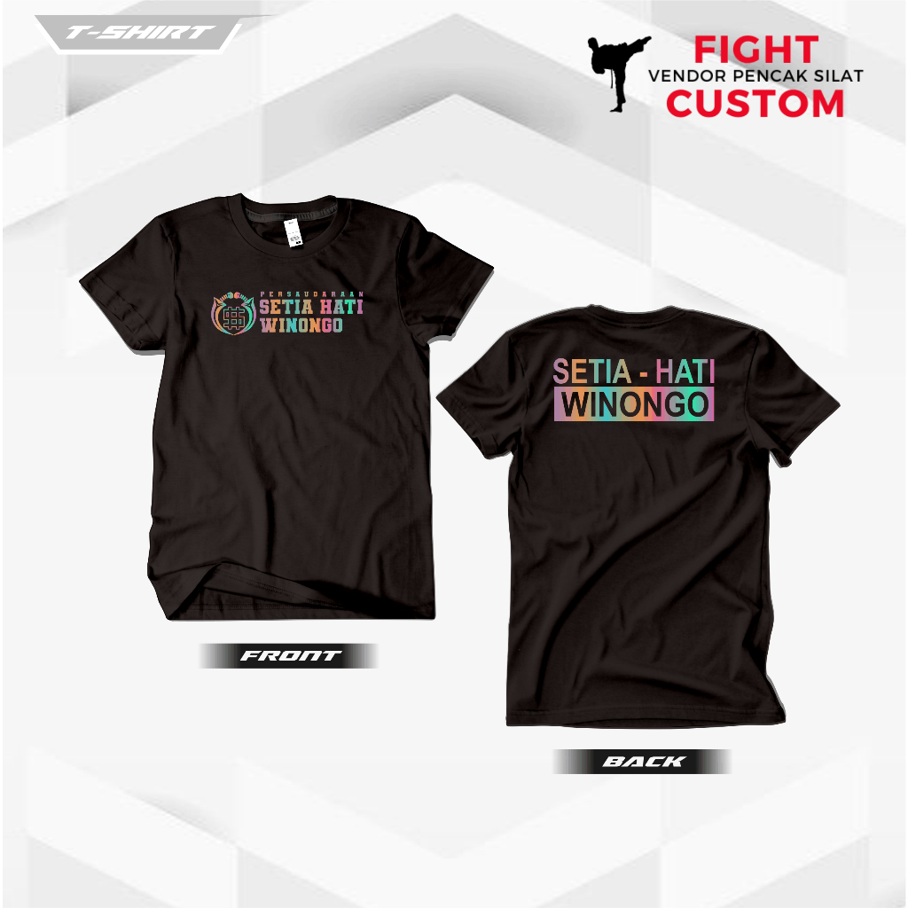 Kaos Pshw Simpel Hologram