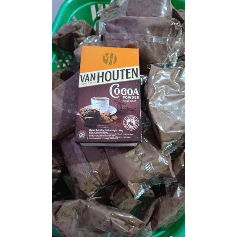 

coklat bubuk vanhouten harga termurah dapatnya 2 bungkus