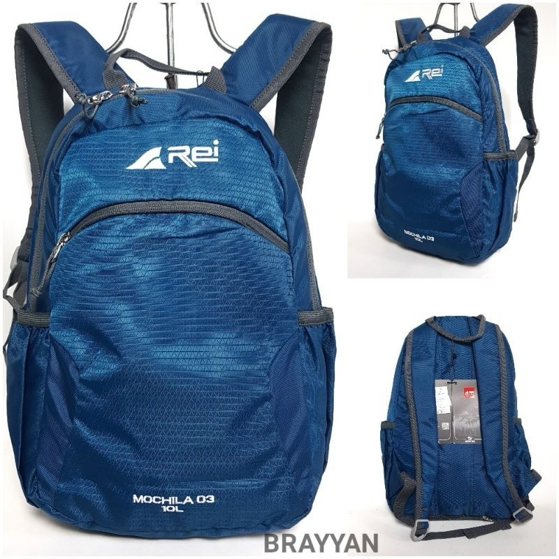 Tas Ransel Arei Mochila 03 Original rei Punggung Daypack 10L Outdoor Original