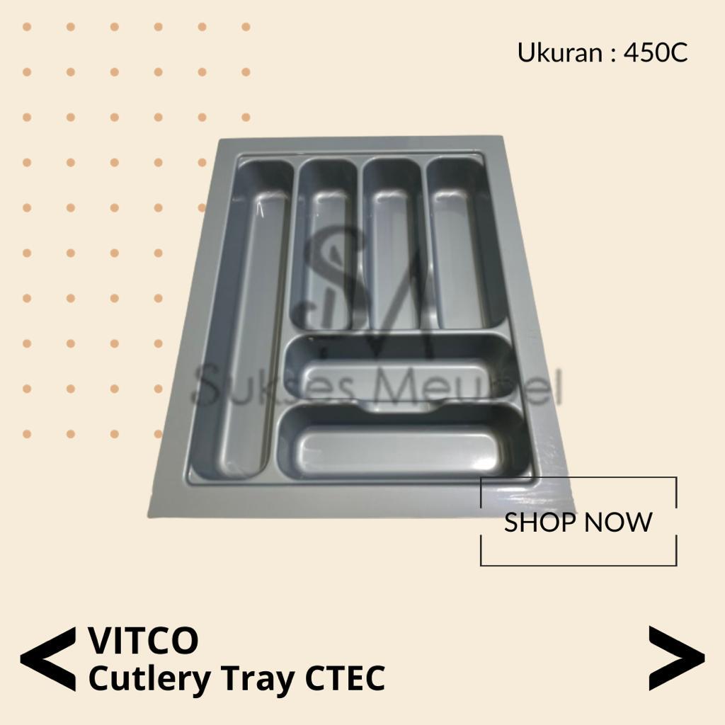 VC-CTEC 450C VITCO / CUTLERY TRAY CTEC / RAK SENDOK LACI VITCO