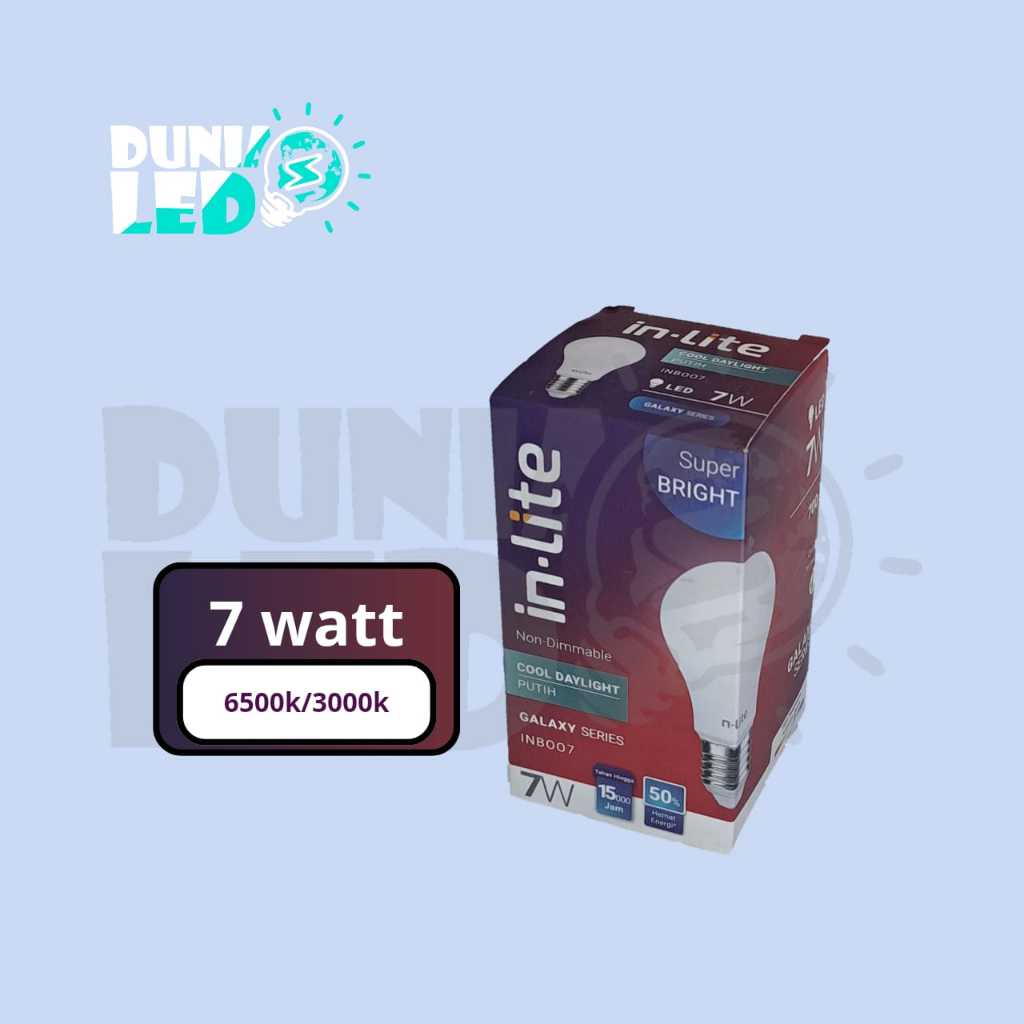 LAMPU BOHLAM LED BULB INLITE 5 WATT - INB007