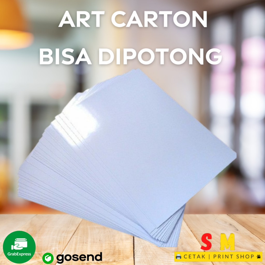 Kertas Art Carton / Art Karton Ukuran Plano