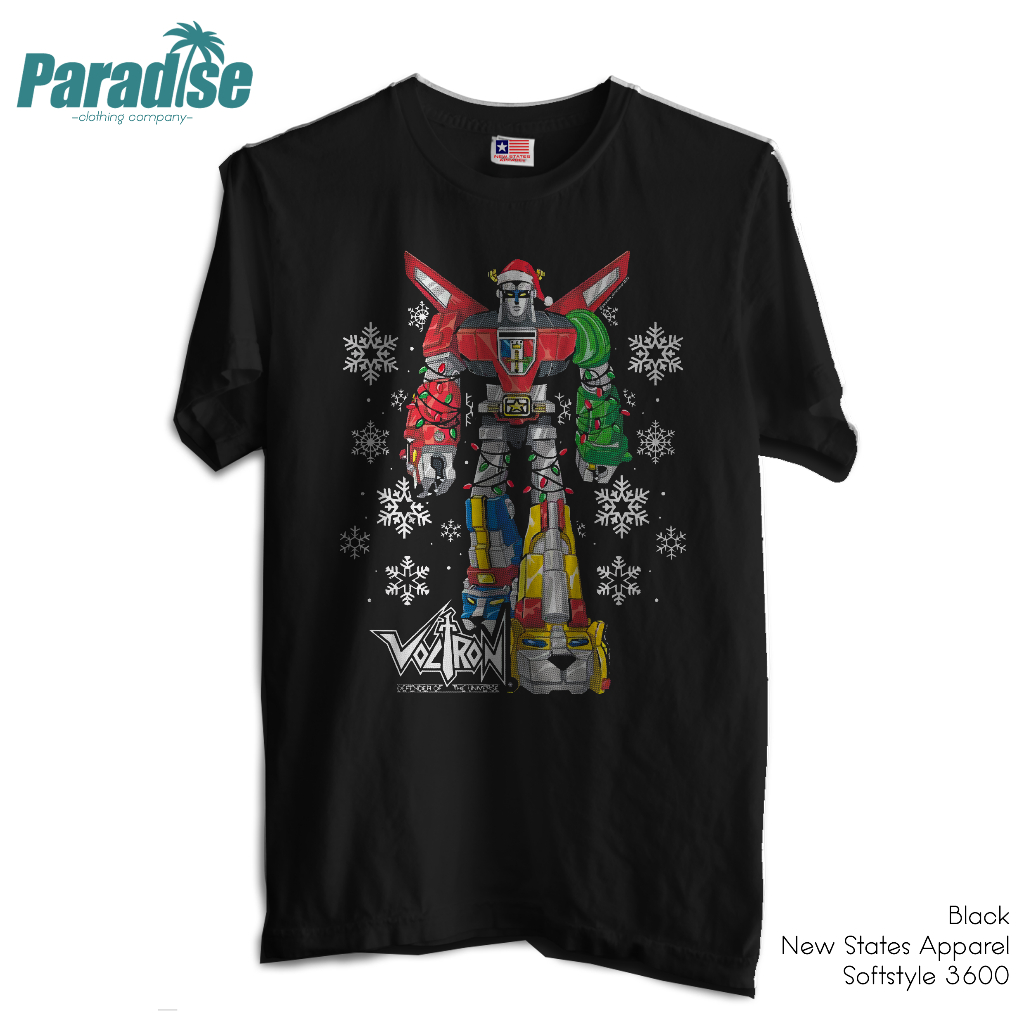 PARADISE Baju Kaos Natal - Voltron Christmas Santa
