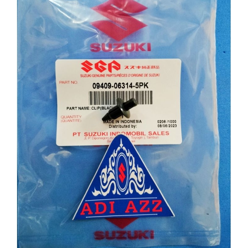 klip body kecil motor original Suzuki skywave hayate spin skydrive  09409-06314