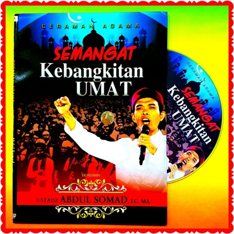 KASET VCD CERAMAH AGAMA USTAD ABDUL SOMAD-CERAMAH USTAD ABDUL SOMAD-CERAMAH AGAMA-CERAMAH ISLAM-VCD 