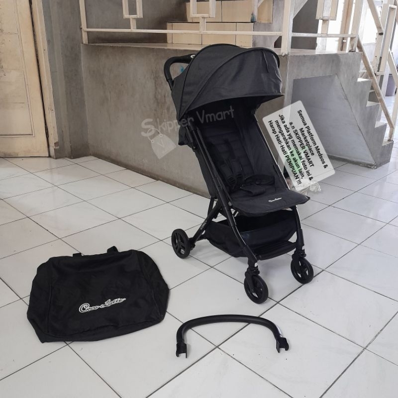 LIKE NEW SEPERTI BARU CABIN SIZE Stroller Stroler COCOLATTE ICONIC + PLUS not nuna joie baby jogger 