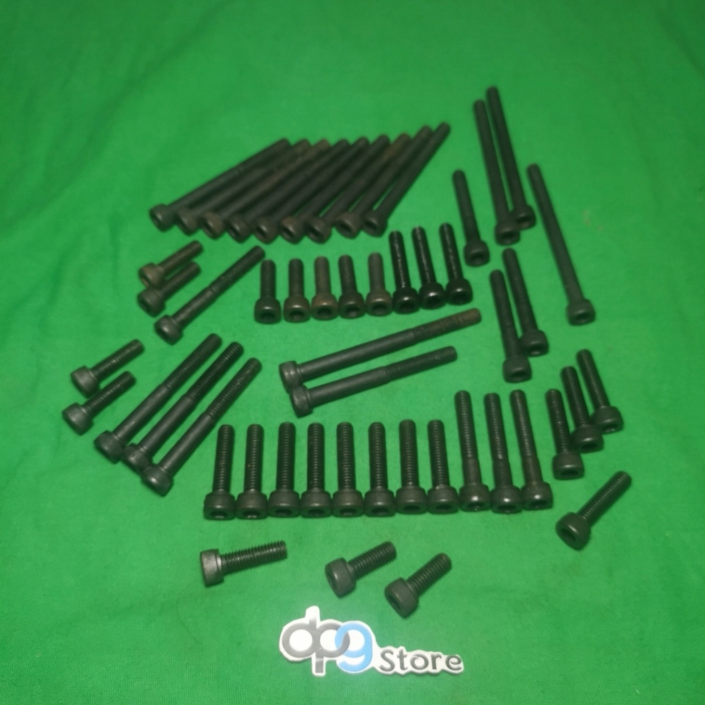 BAUT FULL SET MESIN YAMAHA SCORPIO L BAJA HITAM