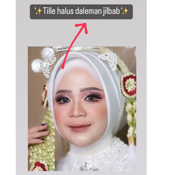 DALAMAN KAIN TILE DALEMAN TILE MANTEN HIJAB CIPUT HIJAB TILE PENGANTIN